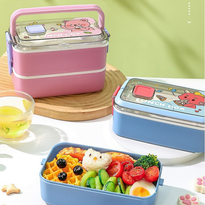 Cartoon-Themed Lunch Box