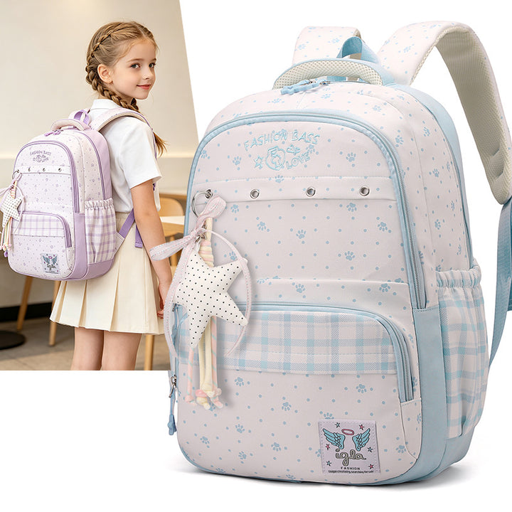 Decorative Floral Print Backpack Kalsten