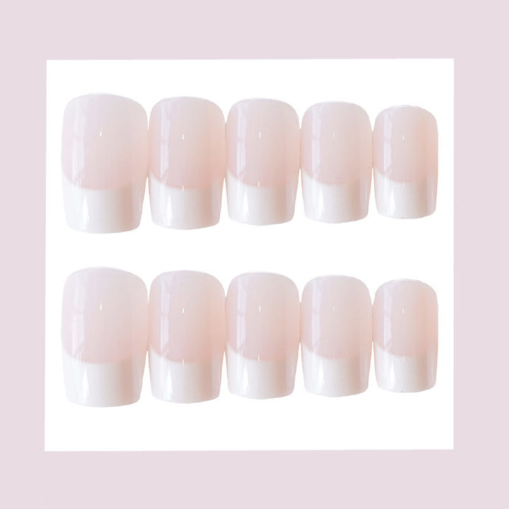Premium French Tip Press-On Nail Art Kalsten