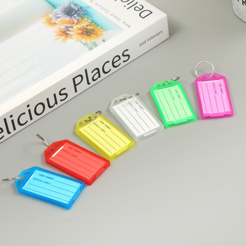 Unisex Label Keychain in Practical Set Kalsten