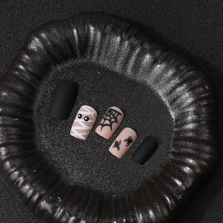 Halloween Themed Press-On Nail Art Set Kalsten