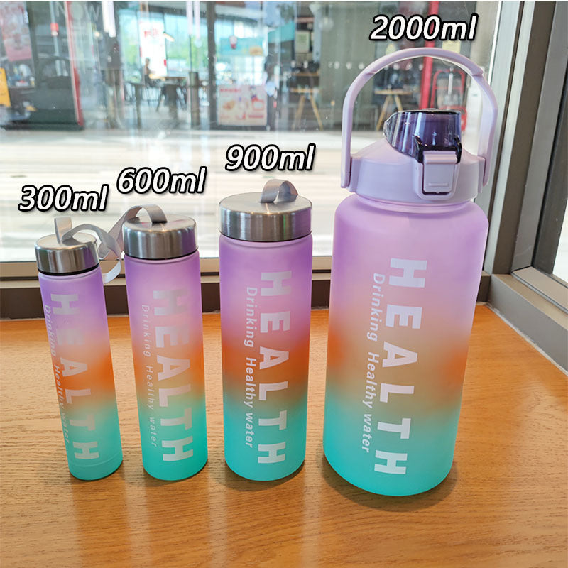 Women's insulated sports water bottle with ergonomic grip and leak-proof lid Kalsten