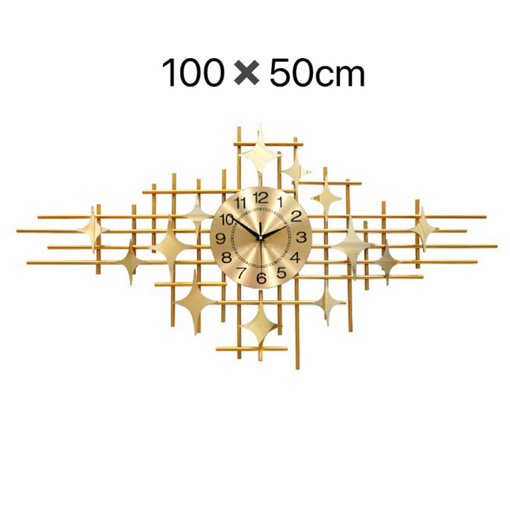 Modern Geometric Wall Clock Art Kalsten