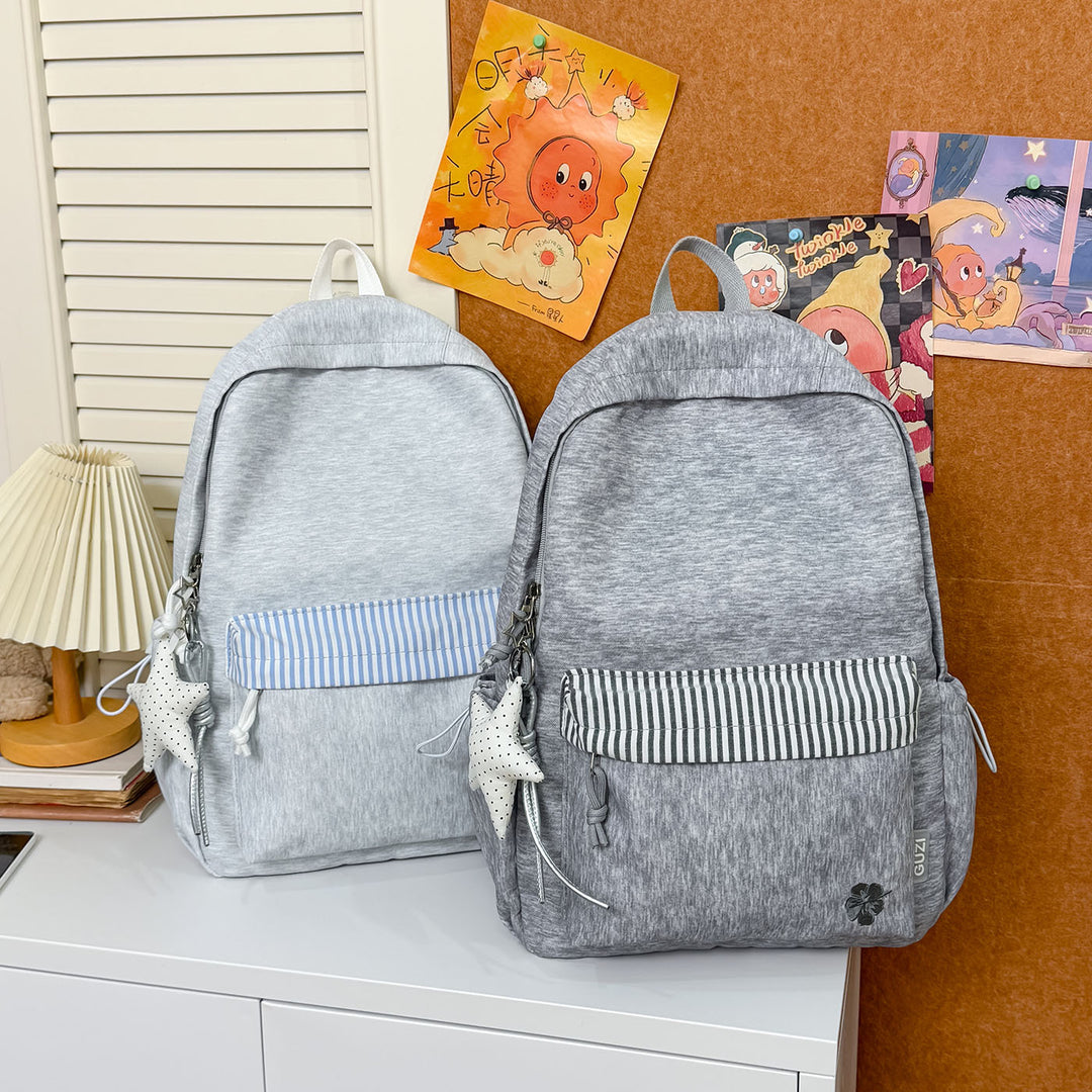 Playful Embroidered Backpack Kalsten