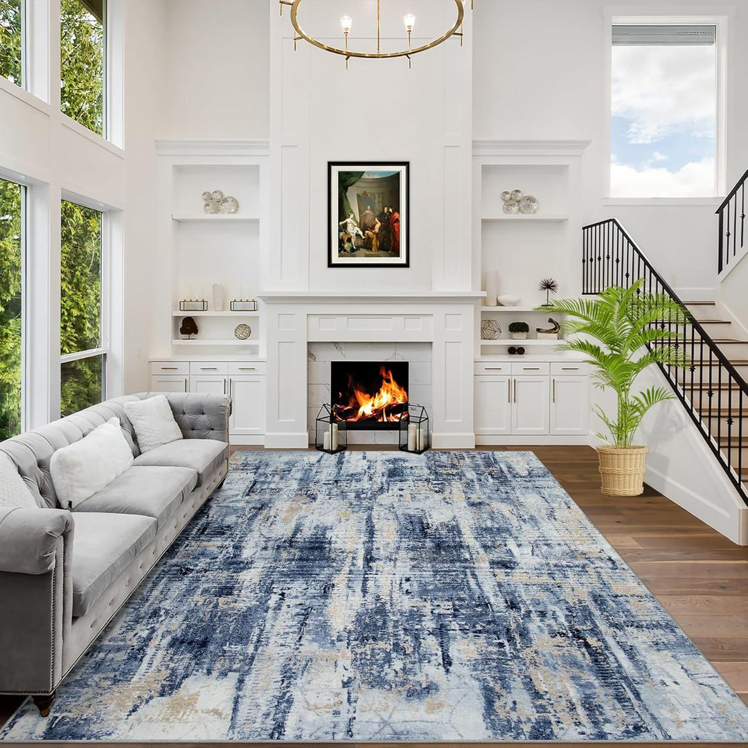 Luxurious Abstract Area Rug