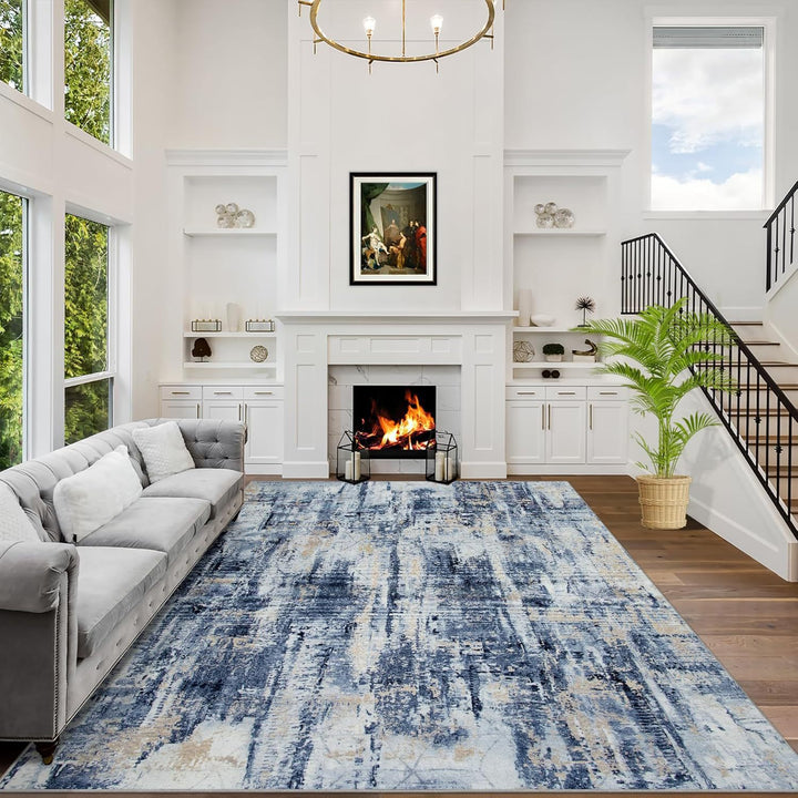Luxurious Abstract Area Rug