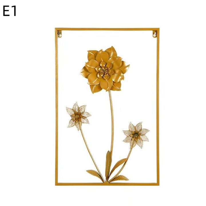 Floral Metal Wall Artwork Kalsten