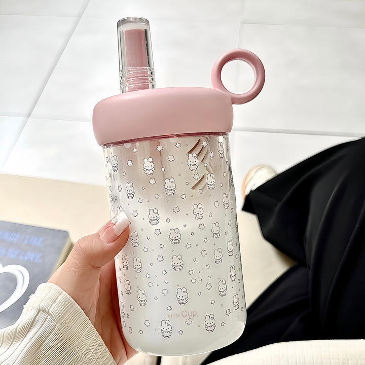 Ladies practical drinking bottle with cute animal motif Kalsten