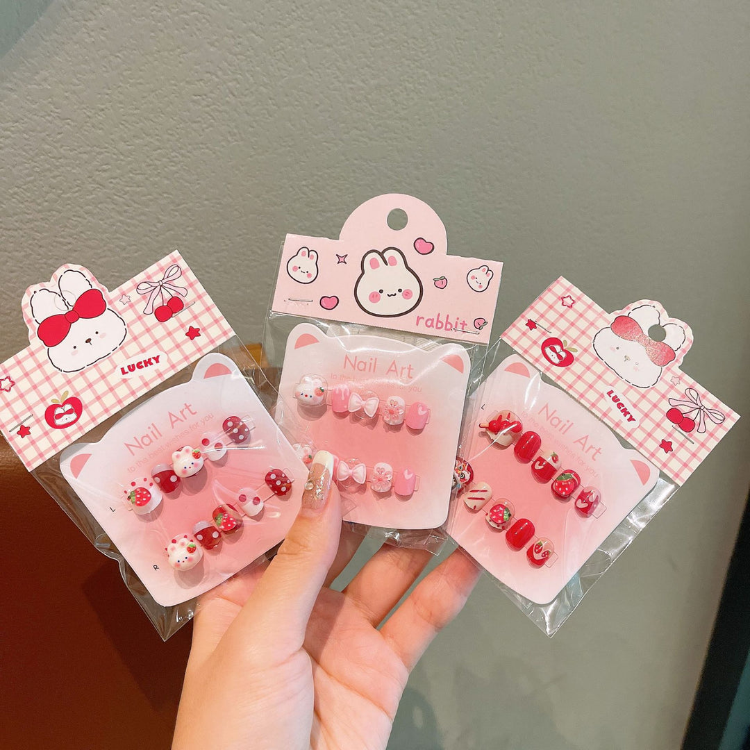 Artificial nails with sweet character design Kalsten