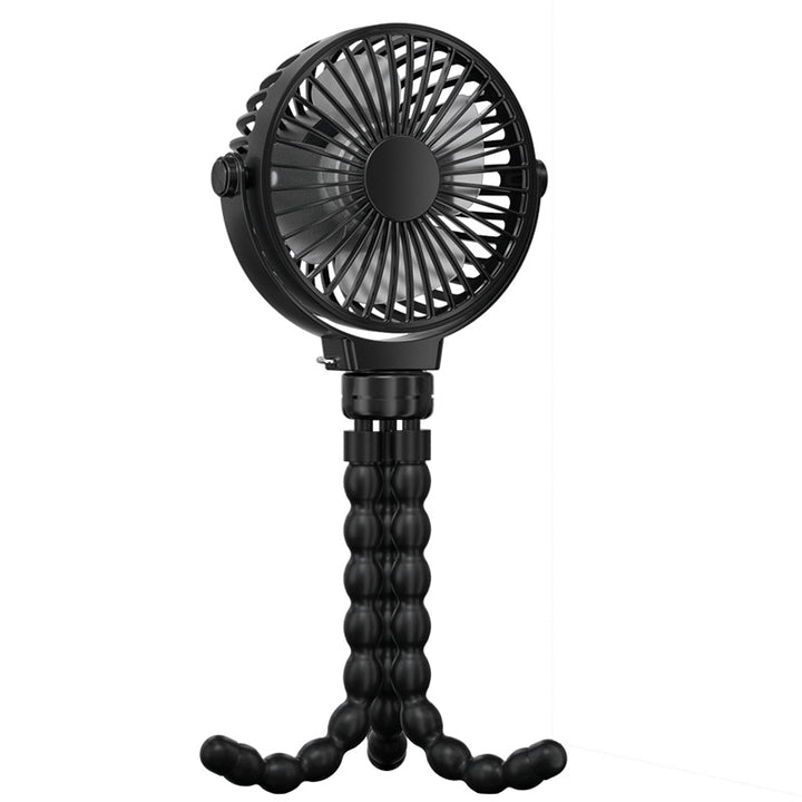 Unisex compact flexible hand and table fan with flexible tripod Kalsten