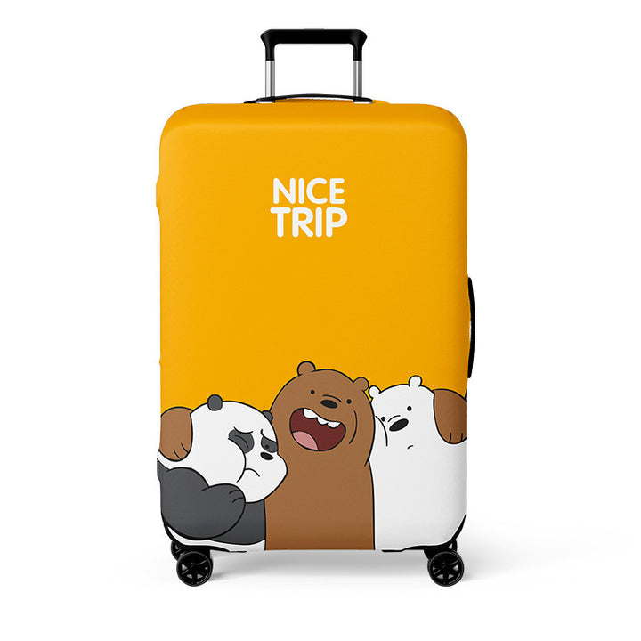 Unisex suitcase with stylish animal motif Kalsten