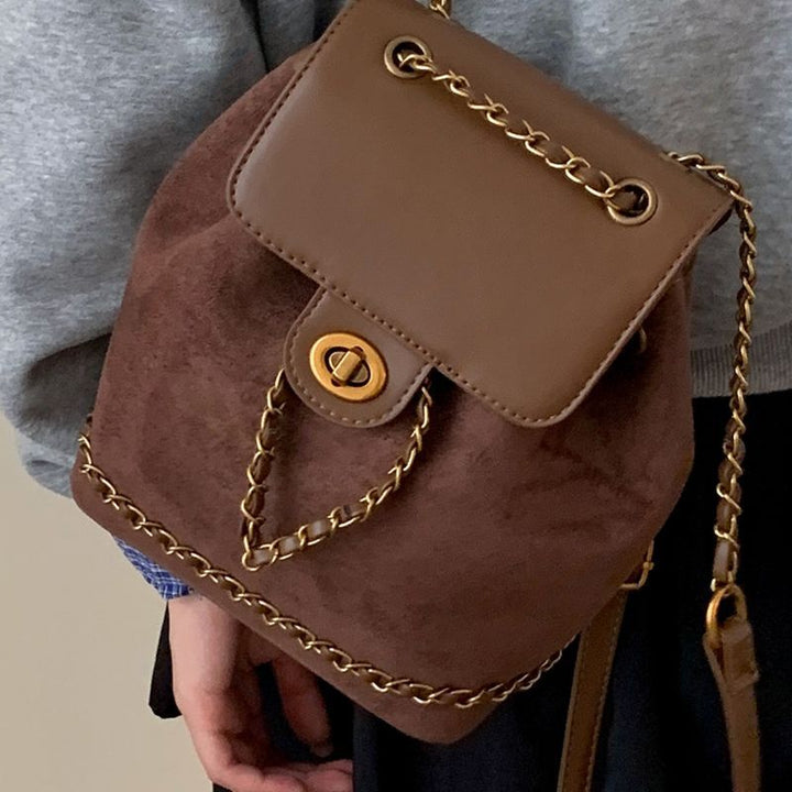 Premium Suede Backpack Kalsten