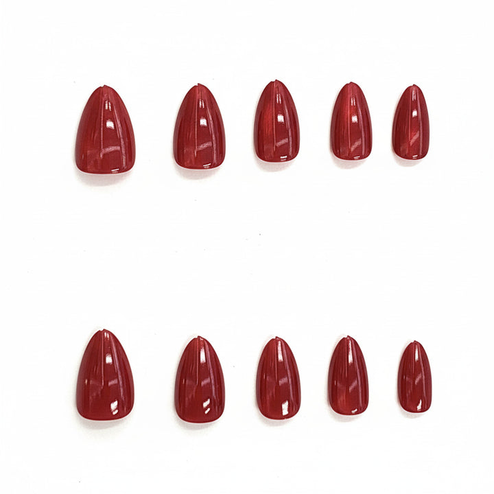 Glossy Stiletto Press-On Nail Tips Kalsten
