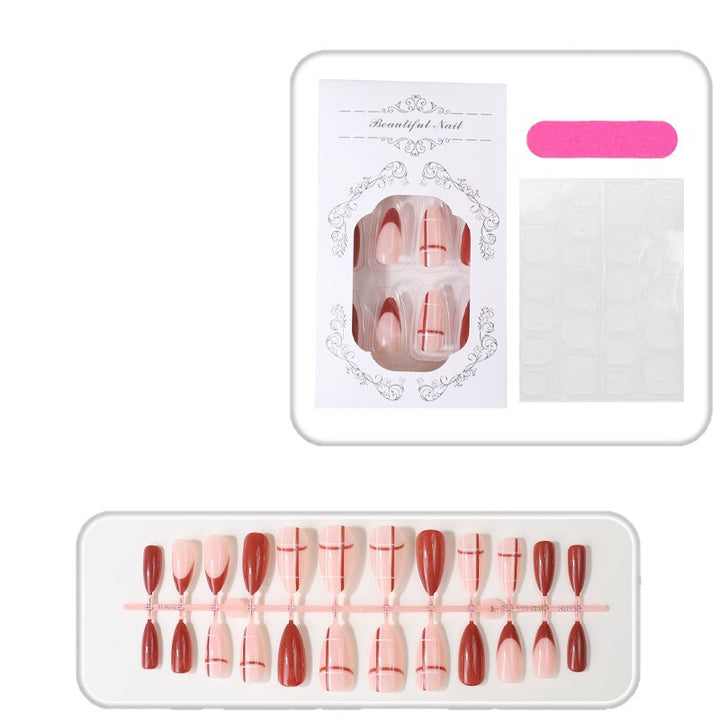 Elegant Glossy Nail Tips Set Kalsten