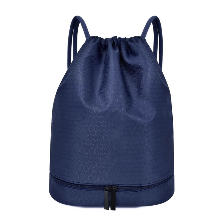 Lightweight Hexagonal Pattern Drawstring Backpack Kalsten