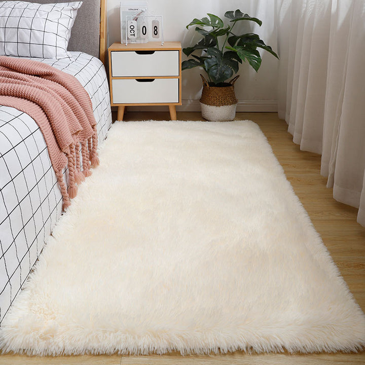 Plush Fur Area Rug Kalsten