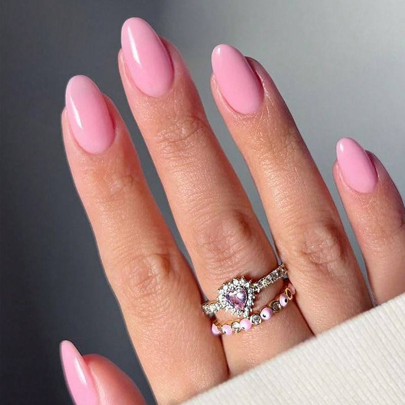 Acrylic nail set with elegant and natural designs Kalsten