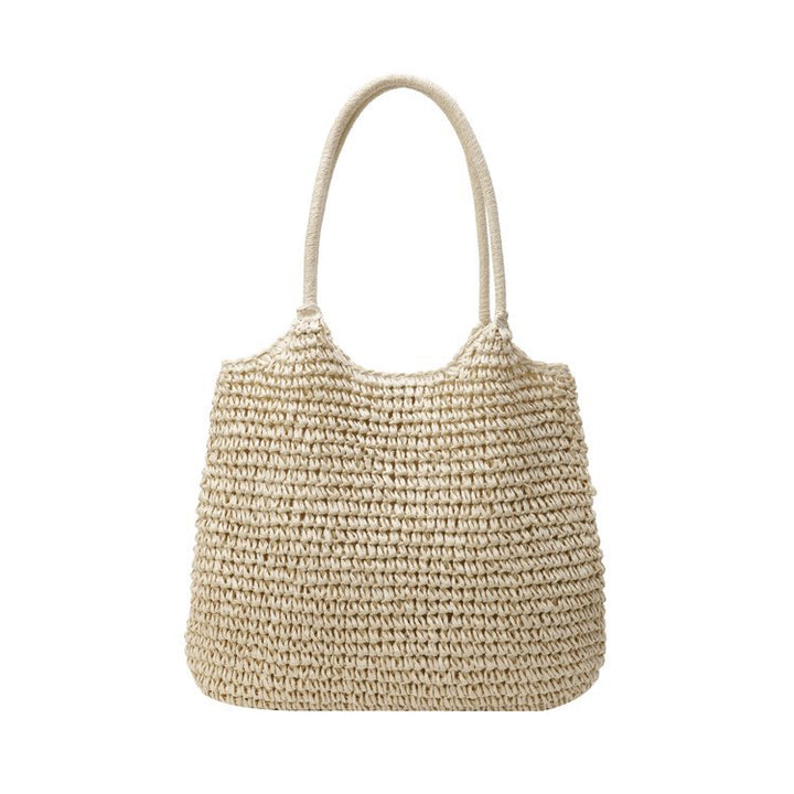 Handbag Made of Handwoven Natural Material with Generous Interior Kalsten
