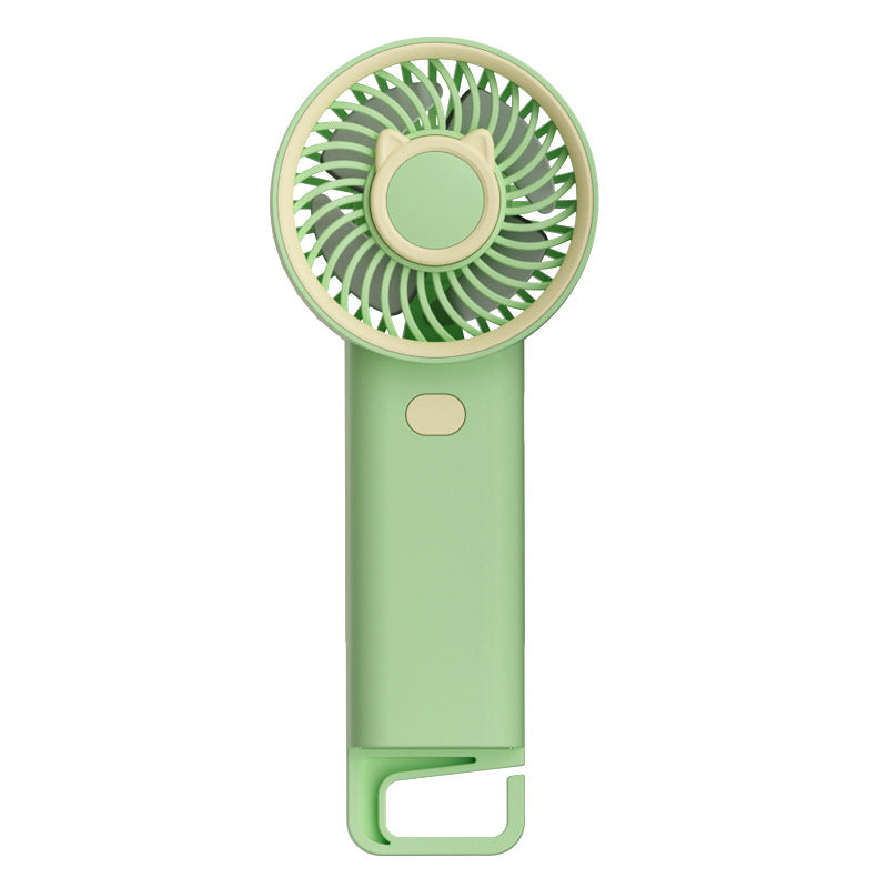 Ladies portable hand fan with cat design Kalsten