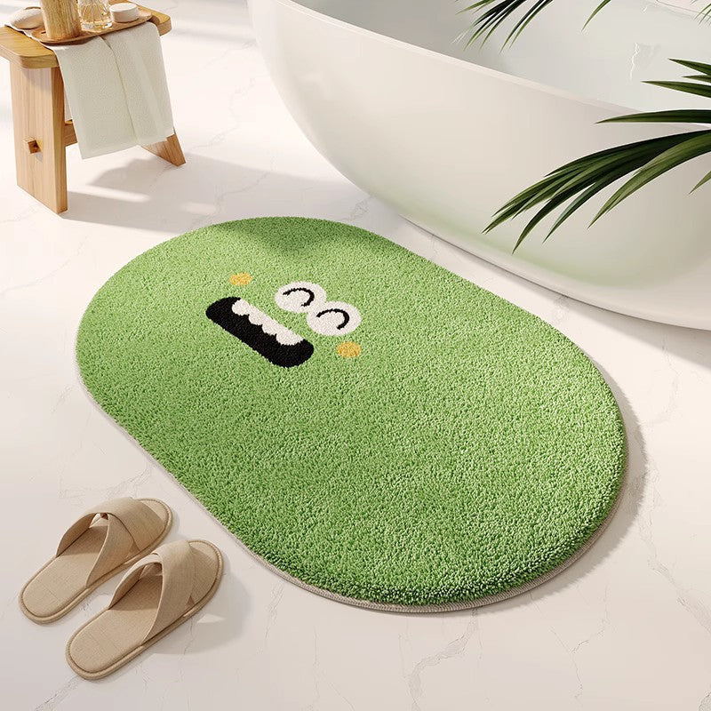 Fun Monster-Themed Bath Mat