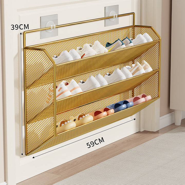Over-Door Mesh Shoe Storage Rack Kalsten