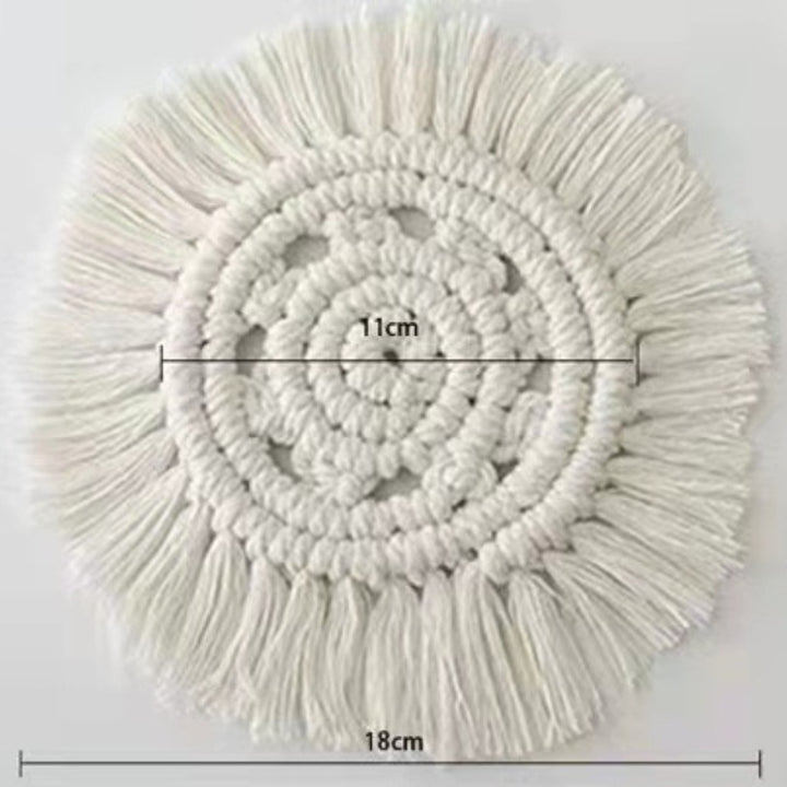 Macramé Decorative Round Wall Art