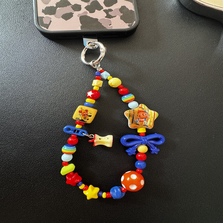 Playful Beaded Keychain Kalsten