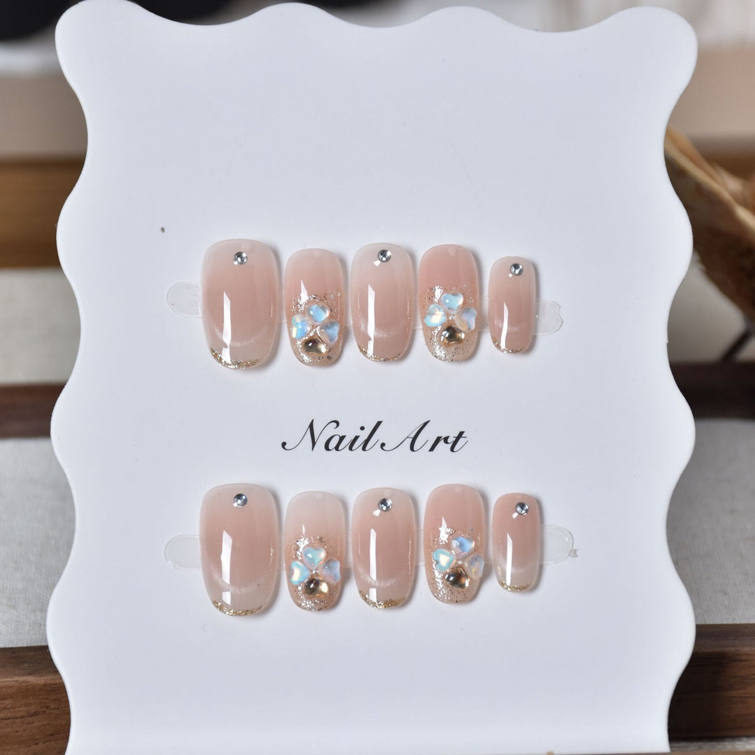 Decorative Animal Print Press-On Nail Set Kalsten