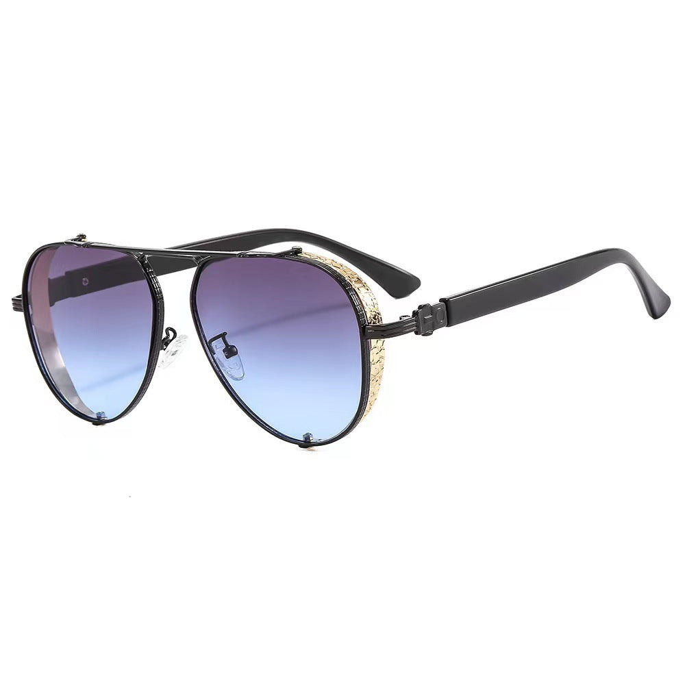 Women's fashionable sunglasses with innovative retro-futuristic design Kalsten