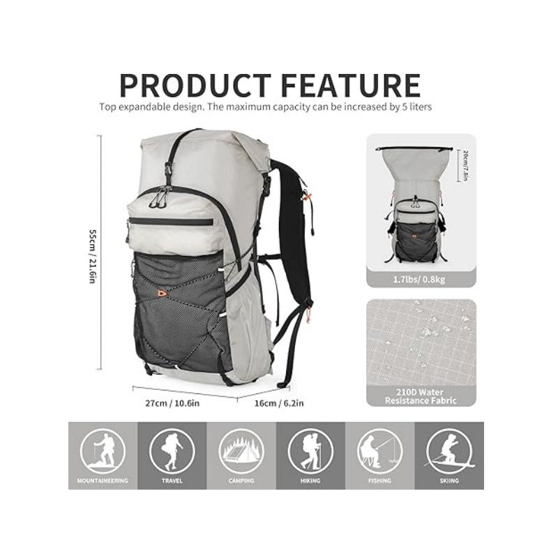 Lightweight and Functional Trekking Backpack Kalsten
