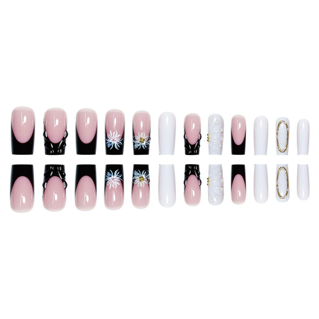Decorative Flower Nail Art Extensions Kalsten
