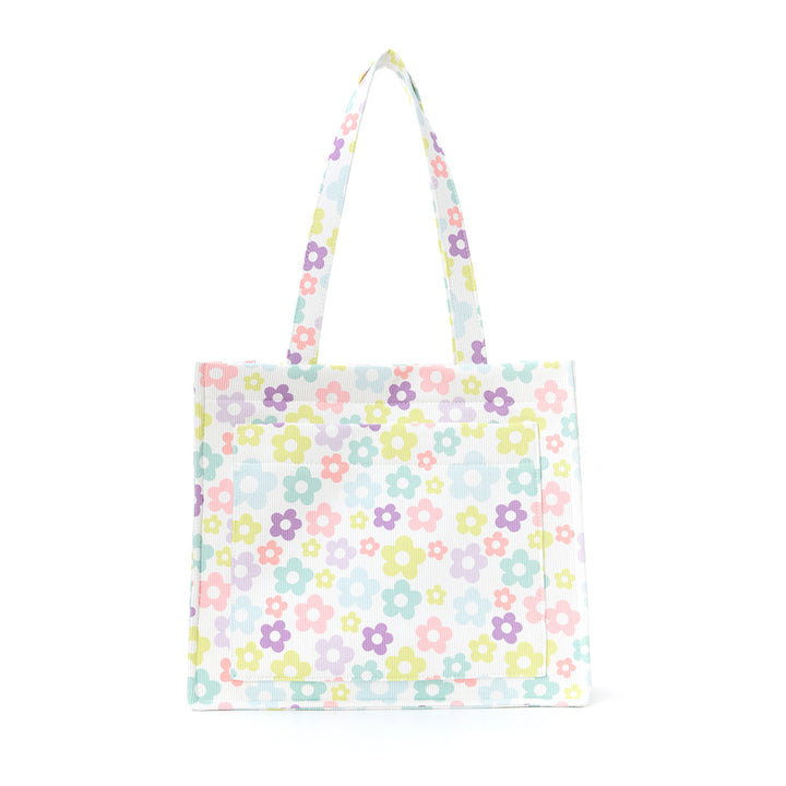 Trendy shopping bag with floral design Kalsten