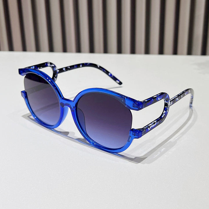 Avant-Garde Circular Frame Sunglasses Kalsten