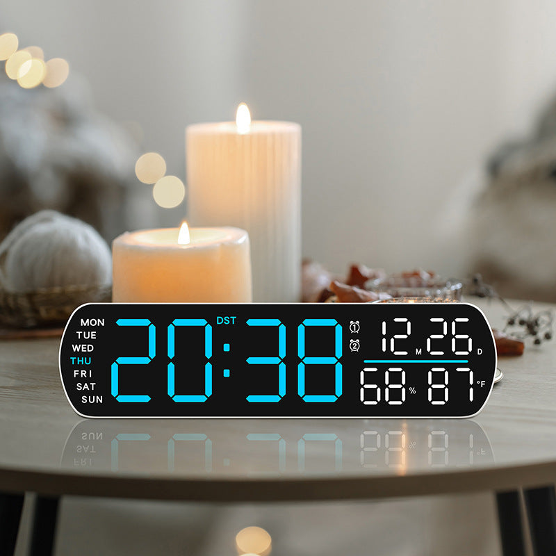 Digital Wall Clock with Multifunctional Display Kalsten