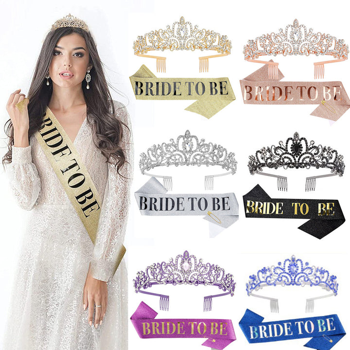 Ladies Crystal Embellished Bridal Tiara Kalsten
