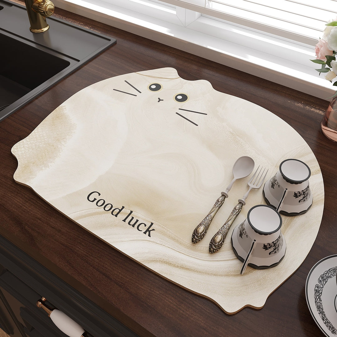 Cat-Themed Kitchen Table Mat Kalsten