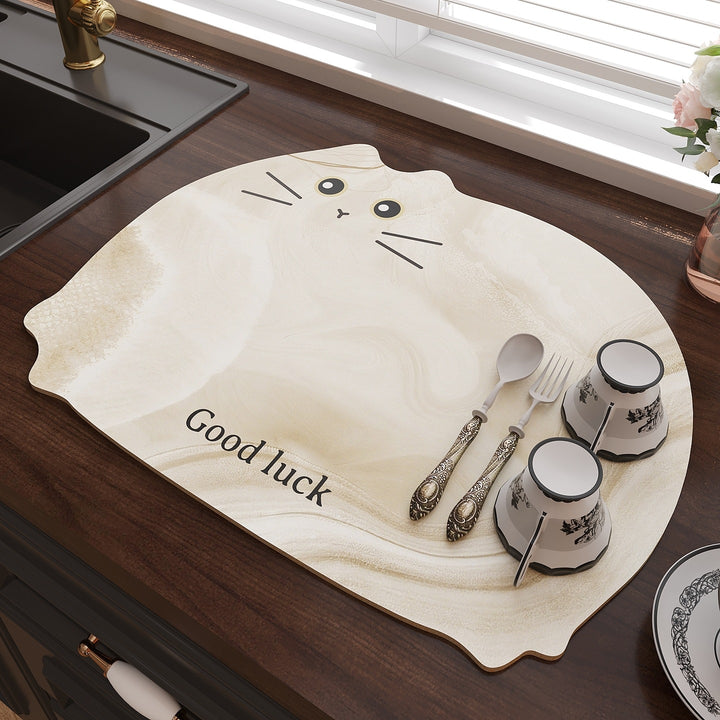 Cat-Themed Kitchen Table Mat Kalsten