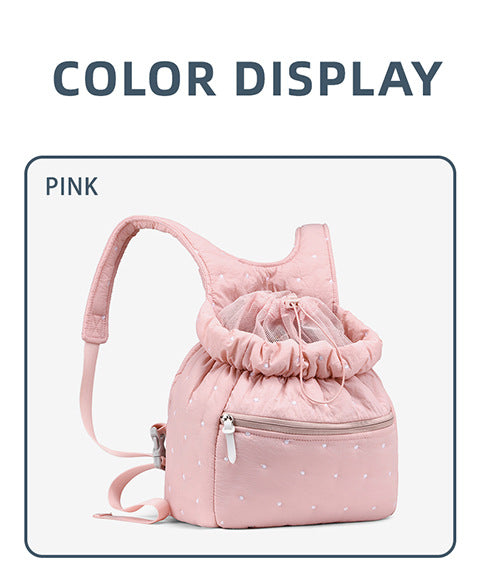 Drawstring Closure Casual Backpack Kalsten