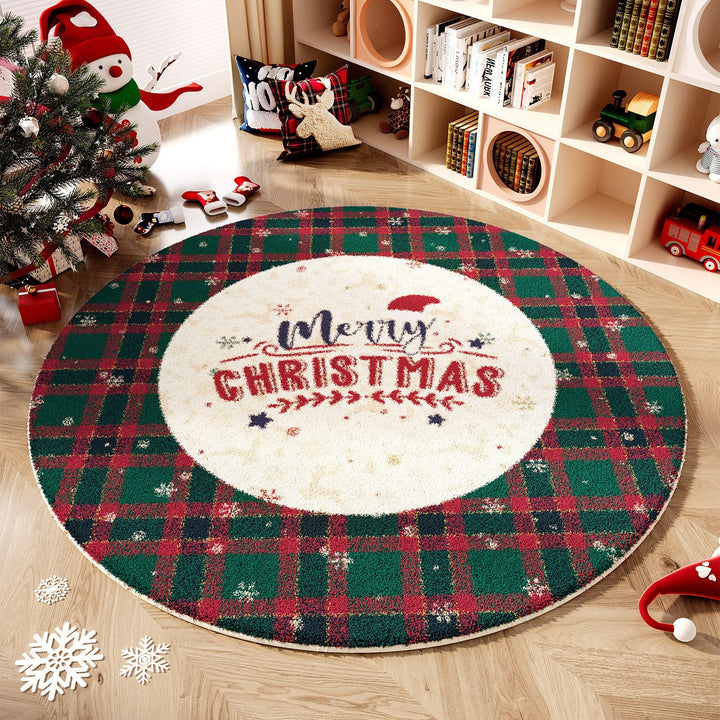 Festive Christmas Area Rug