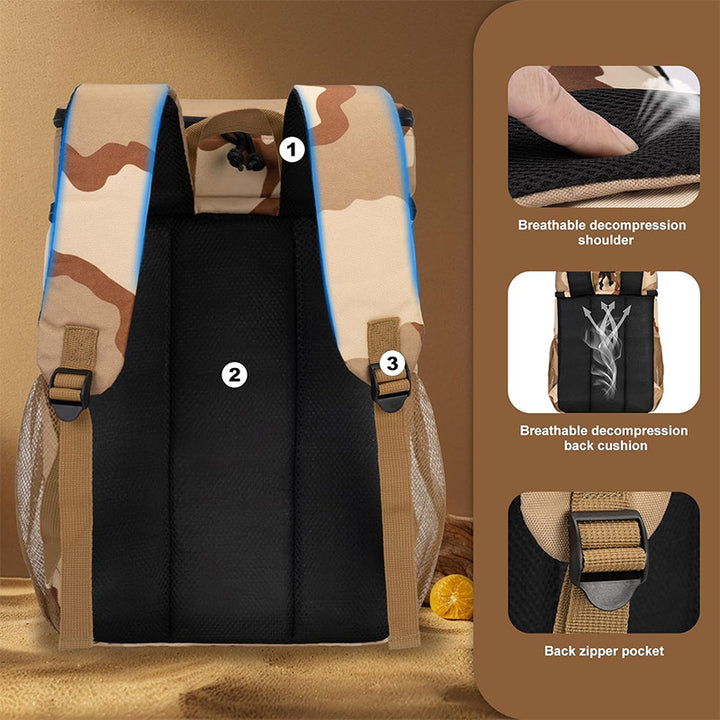 Practical and Insulating Backpack with Multiple Compartments Kalsten