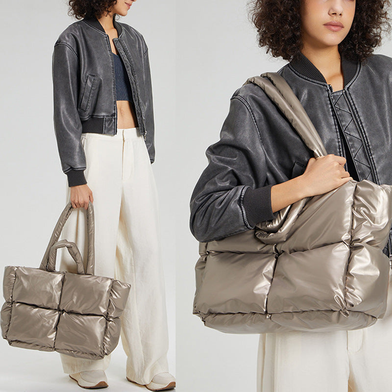Spacious Padded Tote Bag