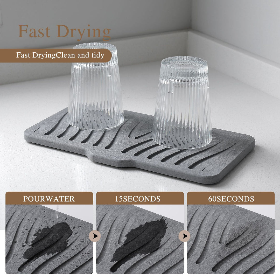 Innovative Kitchen Draining Mat