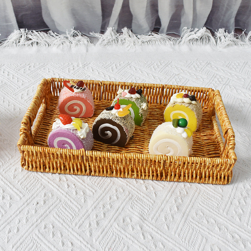 Handcrafted Woven Serving Tray Kalsten 1789539525