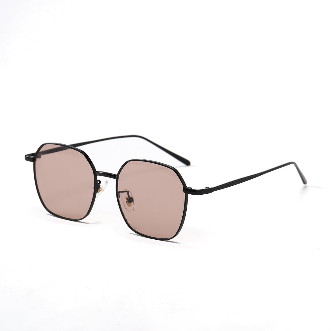 Women geometric sunglasses with modern metal frame Kalsten