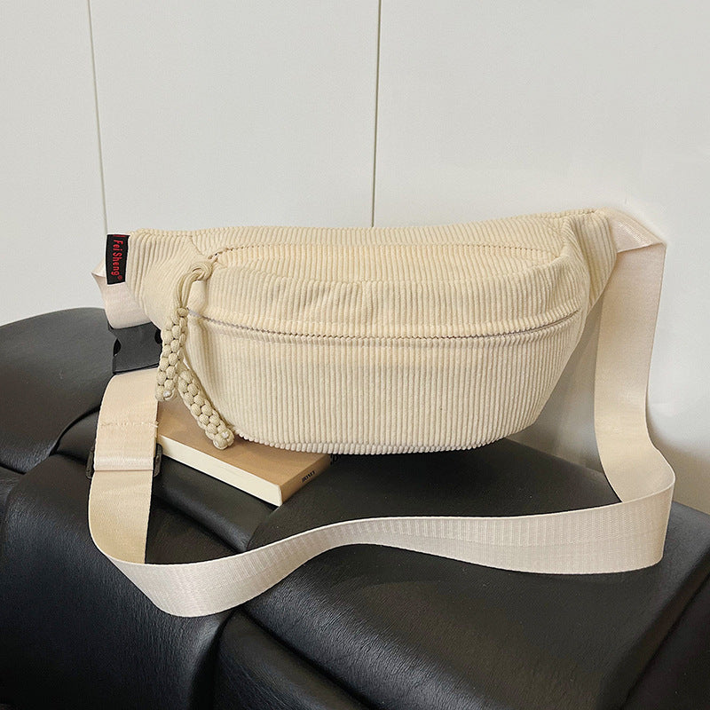 WoTrendy Corduroy Crossbody Bag Kalsten