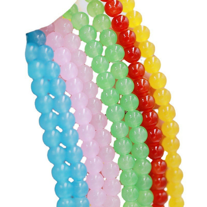 Decorative Glass Bead Necklace Kalsten