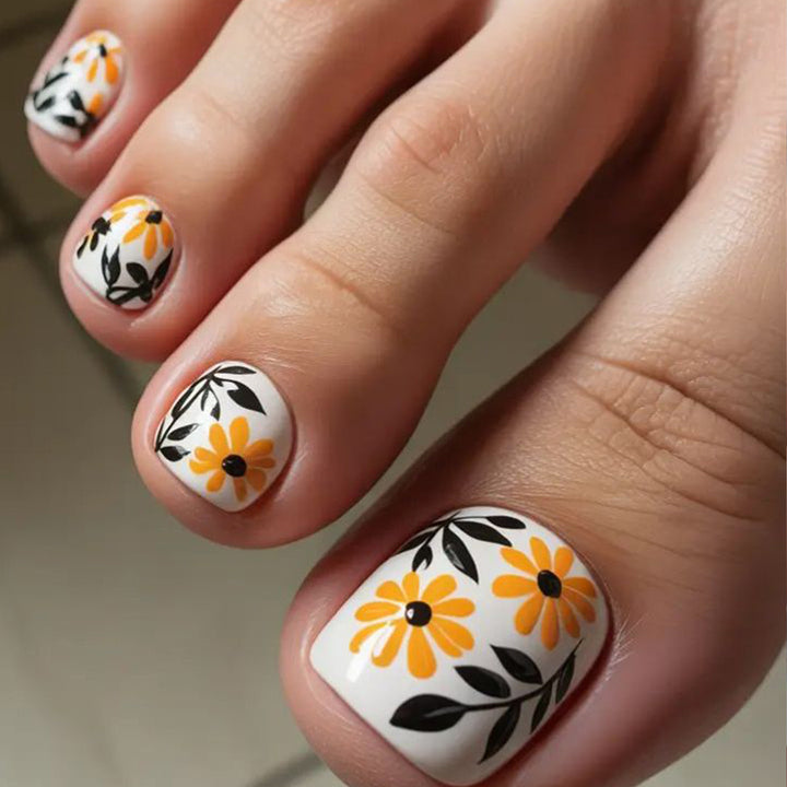 Floral Acrylic Nail Art Set Kalsten