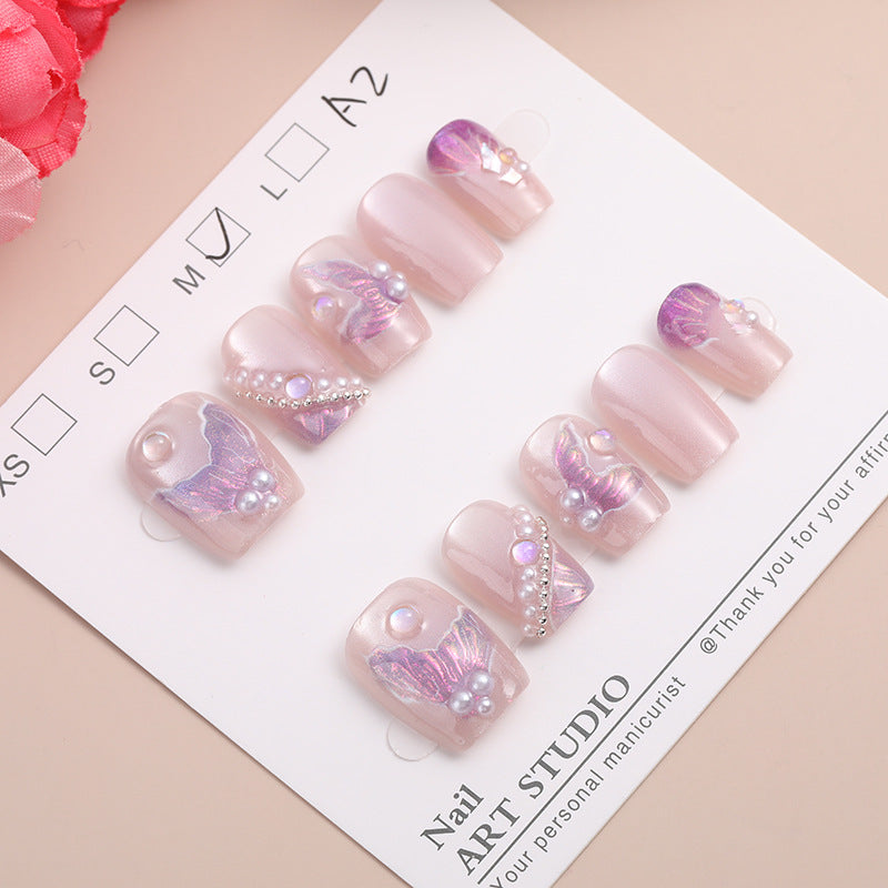 Artistic Press-On Nail Set Kalsten