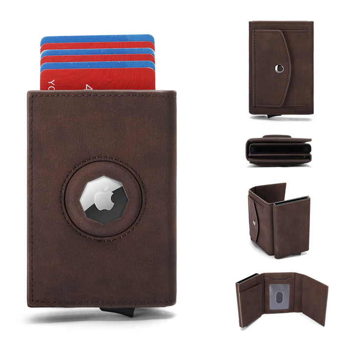 Compact RFID-Blocking Leather Cardholder Kalsten