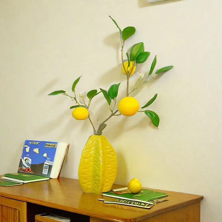 Decorative Lemon Centerpiece for Home Decor